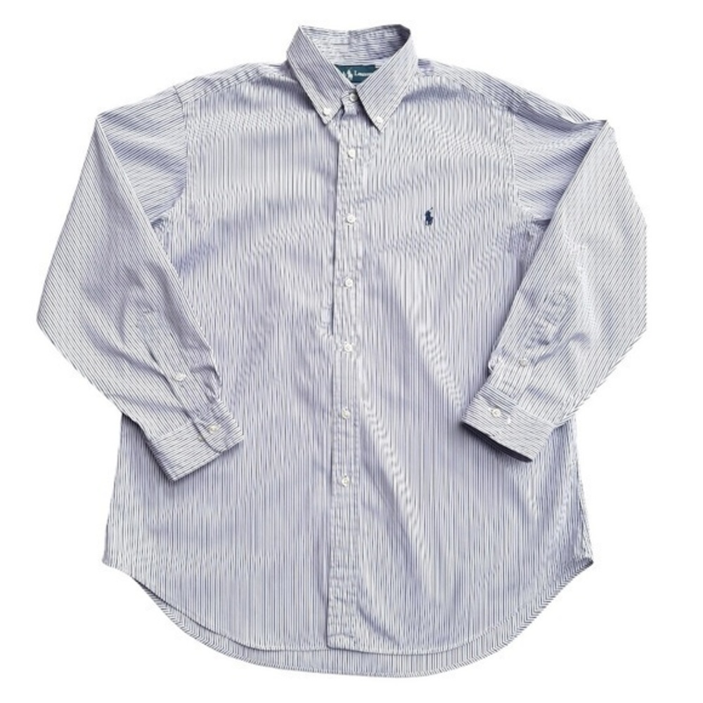 Ralph Lauren Men's Striped Classic Fit Button Down Shirt Size 16 1/2-32/33